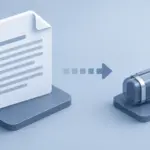 Ilustración técnica que muestra el concepto de comprimir archivos en formato gzip