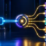 Un nom entrant passe par un sélecteur et se répartit en plusieurs catégories, illustration de la résolution des commandes Bash
