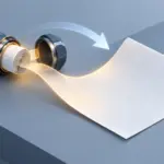 Technische Illustration, die das Konzept des Entpackens einer xz-komprimierten Datei zeigt